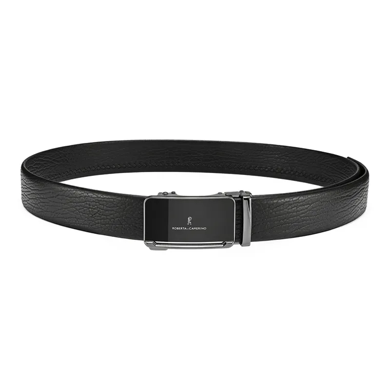 ROBERTA DI CAMERINO Top Grain Cow Leather Belts Men's 3.5cm Greeting Card Writing And Photo Printing Service-2