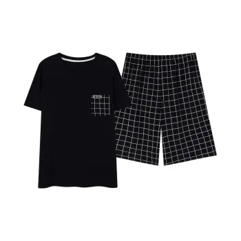 Follow The United States Pajama Set Men's Black