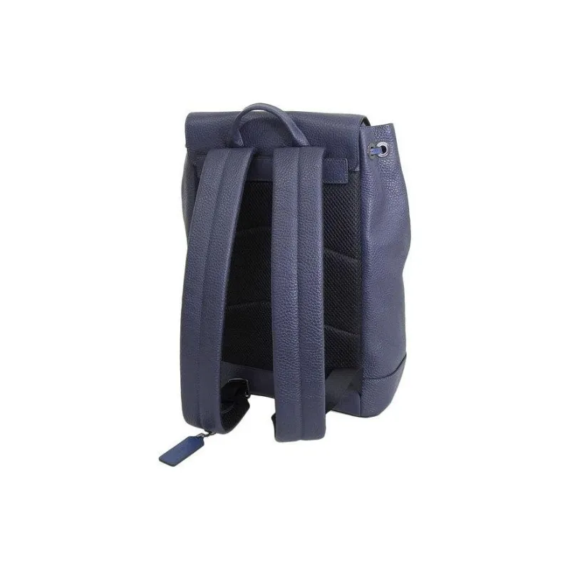COACH Turner Cow Leather Backpack Large Size Men's Charcoal Gray-3