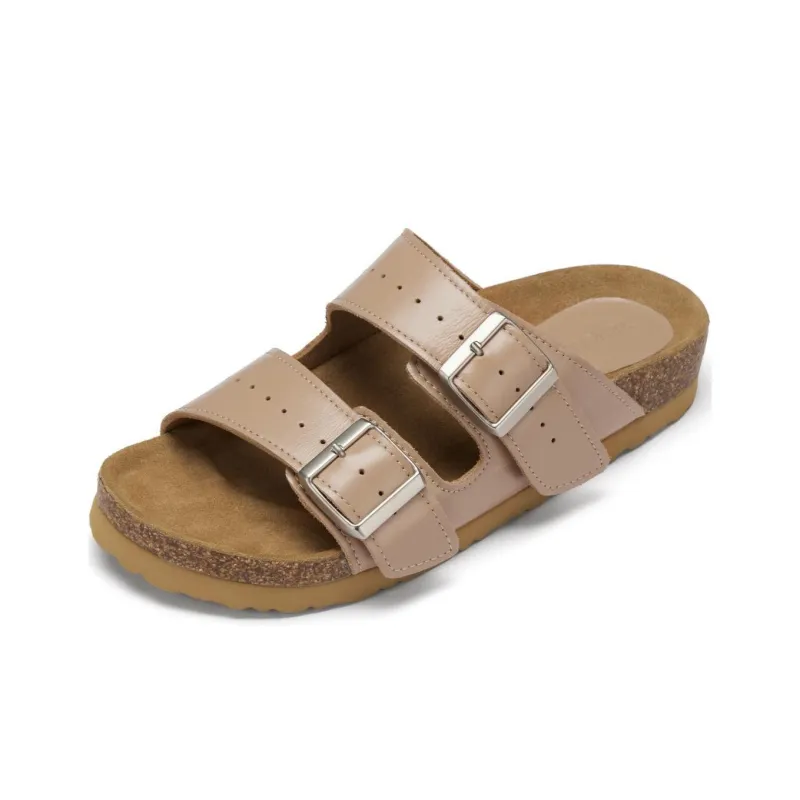73Hours Slide Slippers Women's Apricot-9