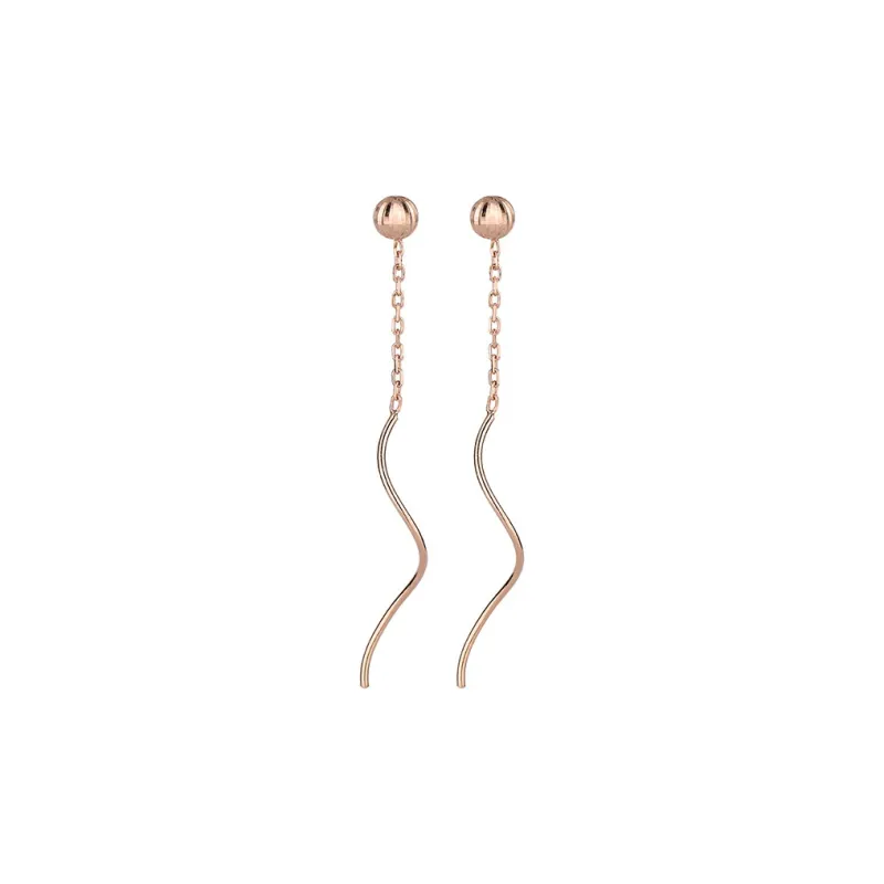U state Drop Earrings Women's-1
