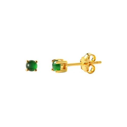 Princess Cui Jadeite Stud Earrings Women's