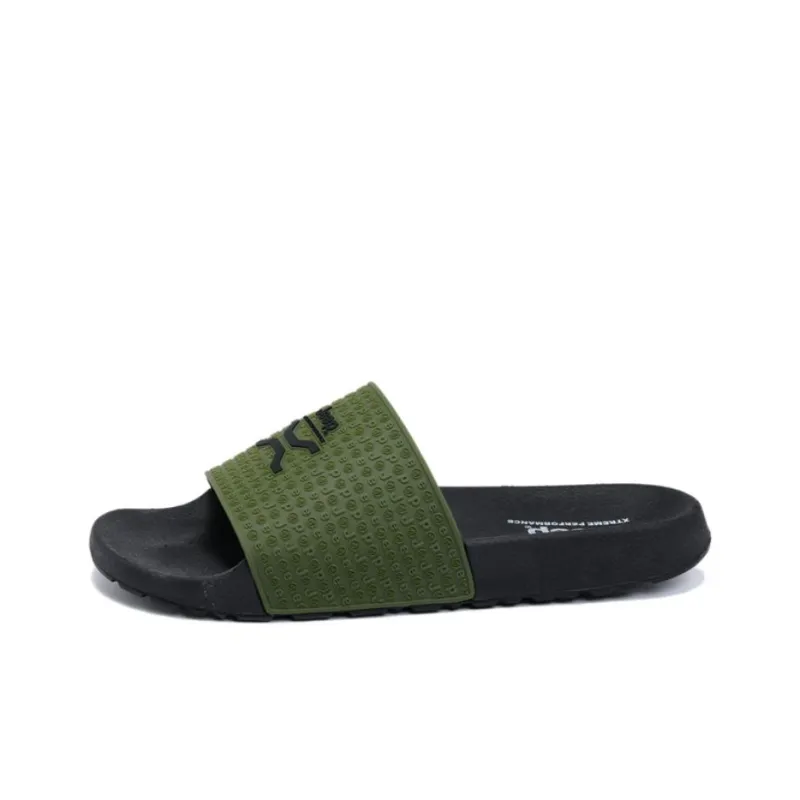 Jeep Slide Slippers Unisex Green/Yellow-0