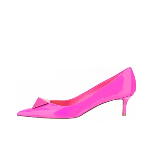 Valentino One Stud High Heels Women's Pink