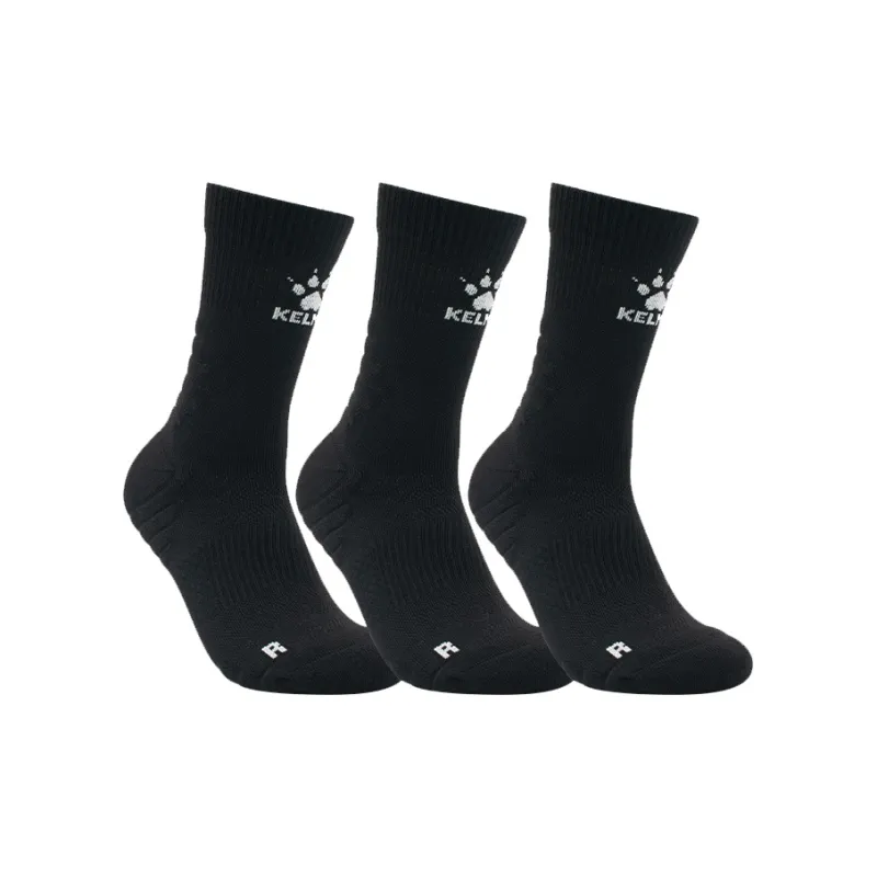 KELME Basketball Socks Unisex 3 Pack-0