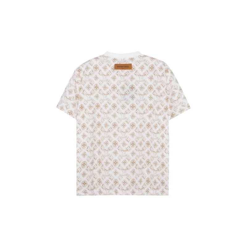 LOUIS VUITTON T Shirt Men's Beige-1
