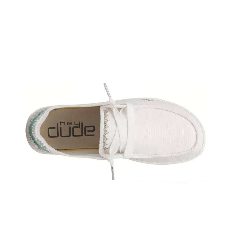 Heydude Women's Casual Shoes Women's White-2
