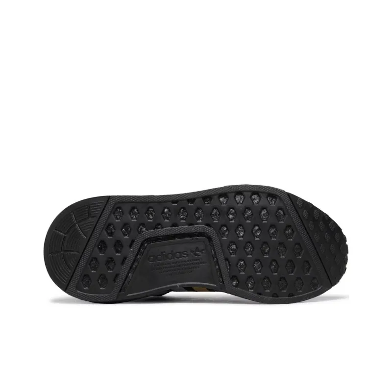 Adidas Nmd R1 Black Gold Metallic-3