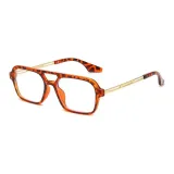 Leopard Print Frame Plano (Blue Light Blocking)