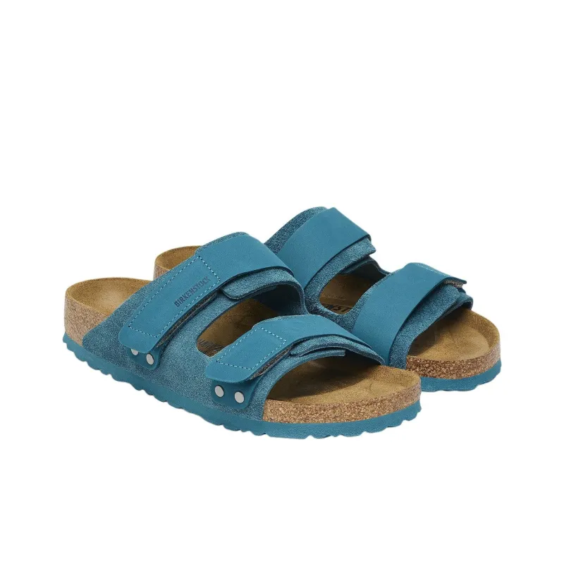 Birkenstock Slide Slippers Unisex Turquoise Regular-2