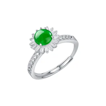 Princess Cui High Ice Jade Jadeite Rings Women's