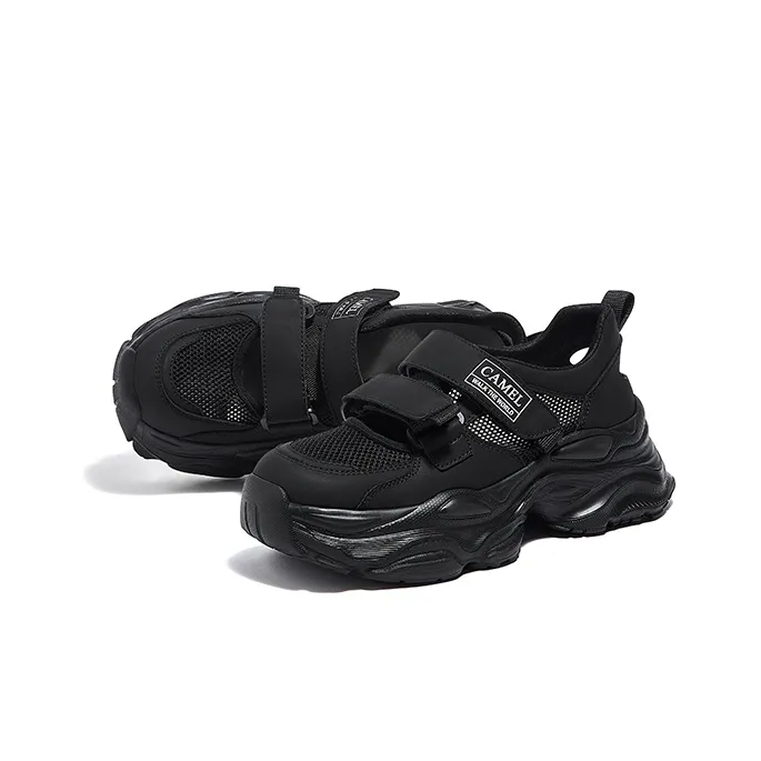 CAMEL Low-Top Chunky Sneakers Women's-2
