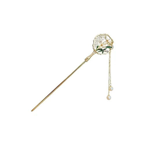 Muyan Alloy Window Flower Hairpin Women's