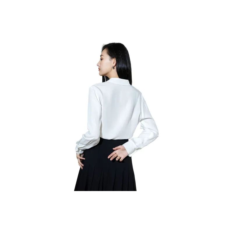 SMEN Shirts Women's White-1
