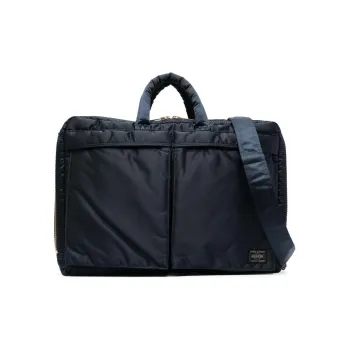 PORTER Yoshida Fabric Shoulder Bag Men's Marine Blue