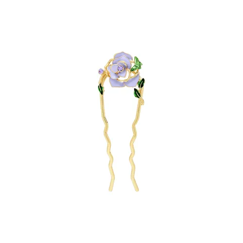 ROYALSASA Alloy, Faux Crystal Hairpins Women's