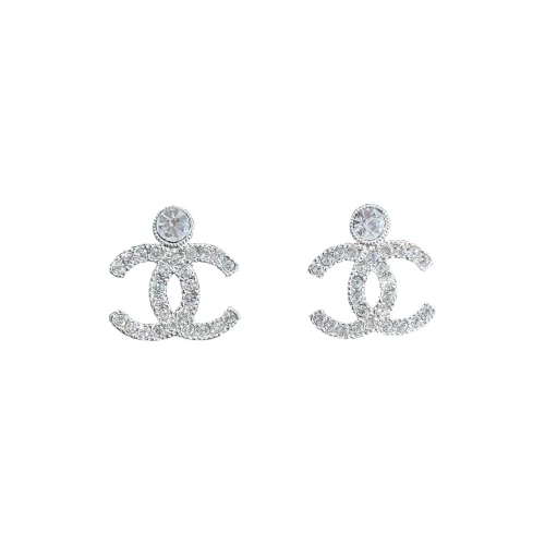 CHANEL Clip-On Earrings Women's