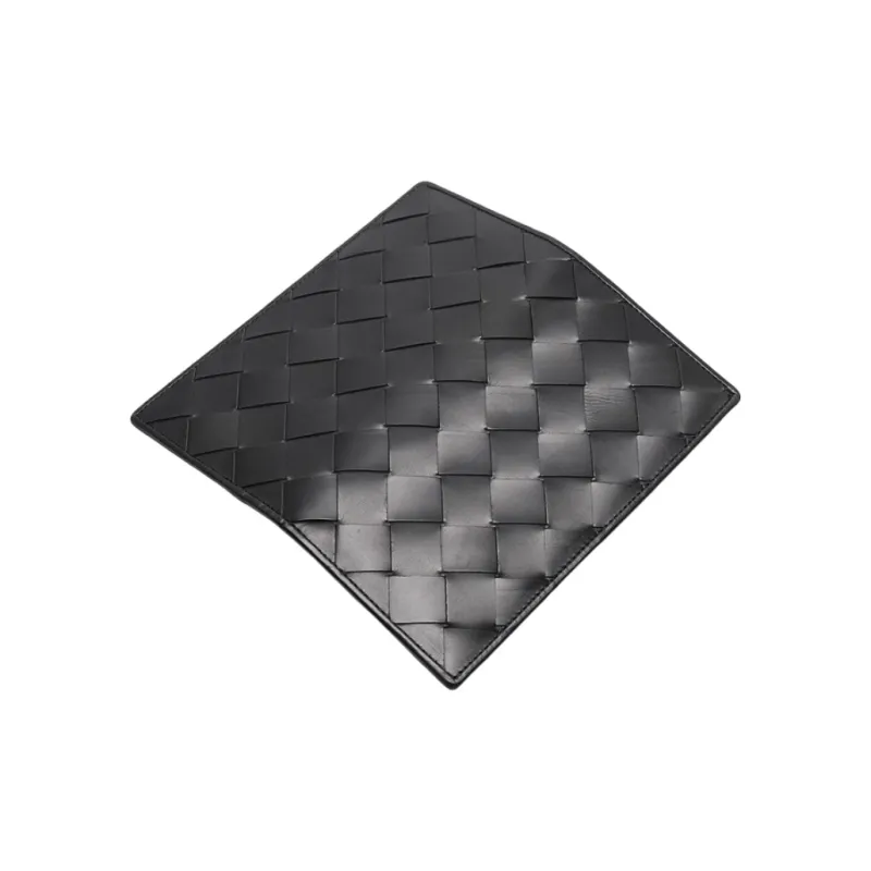 CMLZIUA Cow Leather Wallet Unisex Black-4