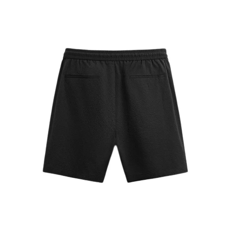 ZARA Casual Shorts Men Black-1