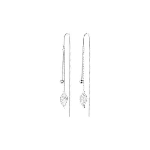 MISS TOOYA S925 Silver Drop Earrings Women's