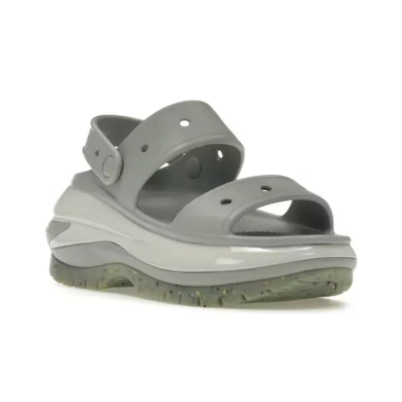 Crocs Mega Crush Sandal Light Grey-2