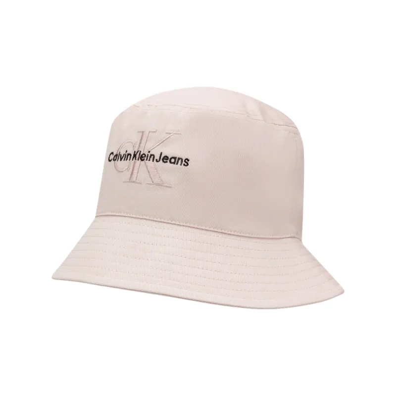 CALVIN KLEIN Cotton Bucket Hats Unisex Lotus Pink-1