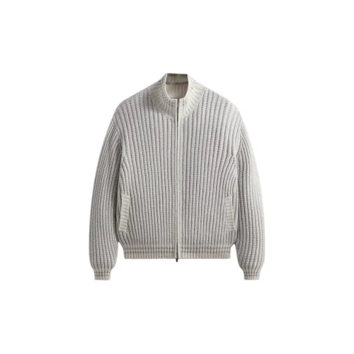 KITH SS24 Spring Delivery II Series Knitwear Men Light Heather Gray