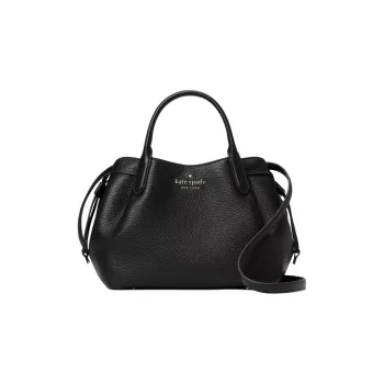 Kate Spade Leather Shoulder Bag Crossbody Bag Handbag Small Size Women's Black