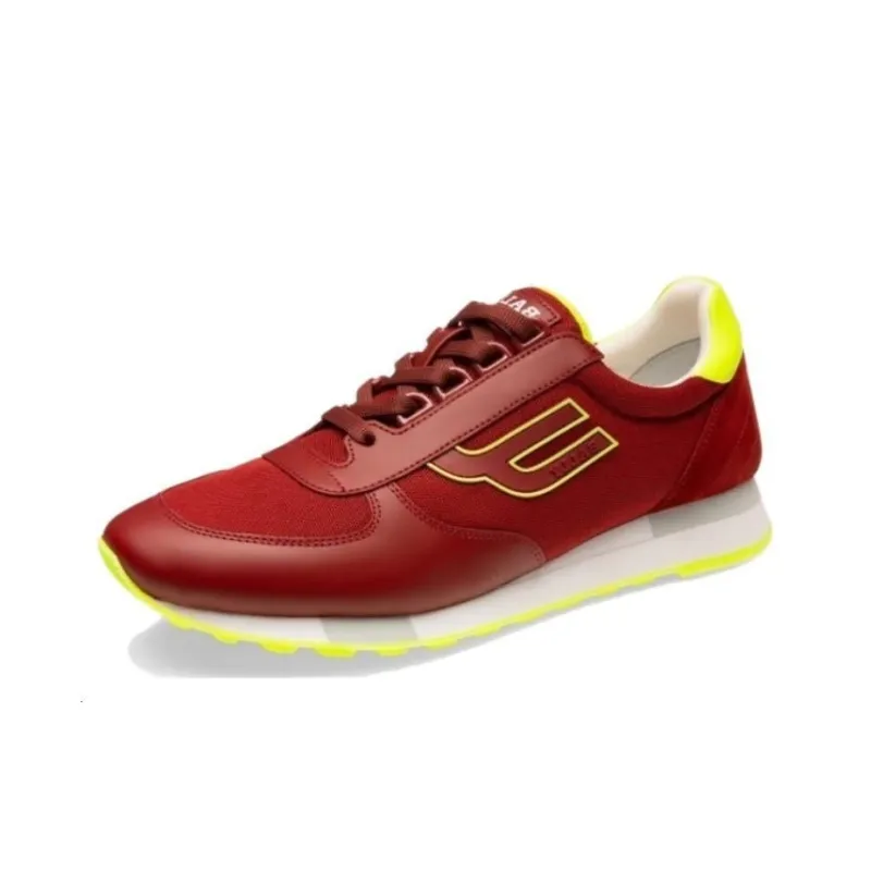 BALLY Low-Top Casual Shoes Men's Red-3