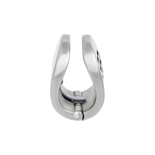 Balenciaga Clip-On Earrings Women's Silver-0