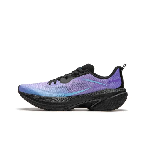 LINING WuShi 5S 4.0 Running Shoes Women's Low-Top Pale Purple/Fluorescent Star Purple/Bright Sky Blue