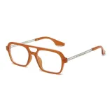 Orange Frame Plano (Blue Light Blocking)