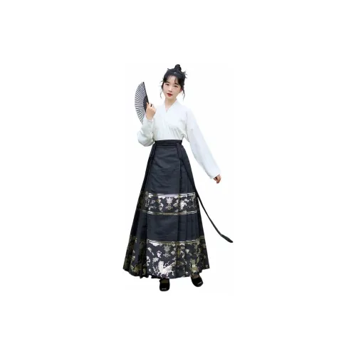 CHICCLO Hanfu Women's Set Tops+Skirts