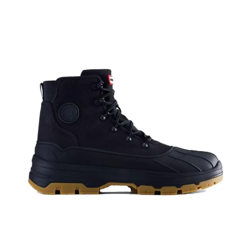 HUNTER Cushioning, Wear Resistant High Top Hiking Shoes Men's Black-1