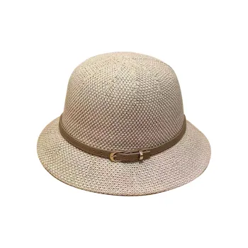 FUO Cotton-Linen Blend Bucket Hats Women's