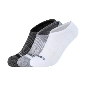 Columbia Ankle Socks Women's 3 Pack White+Gray+Black