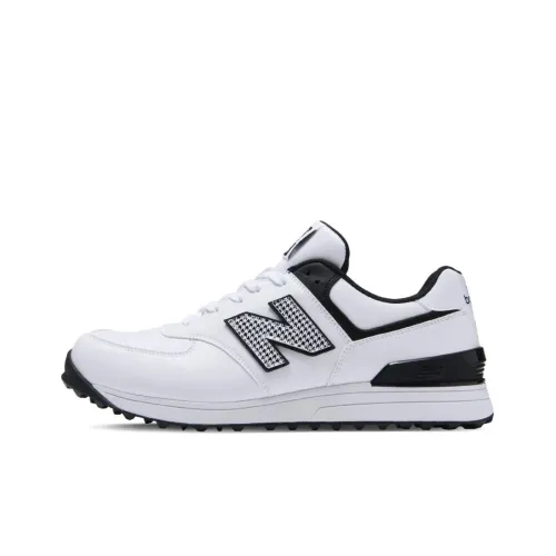 New Balance NB 574 Series Golf Shoes Unisex Low-Top Black/White