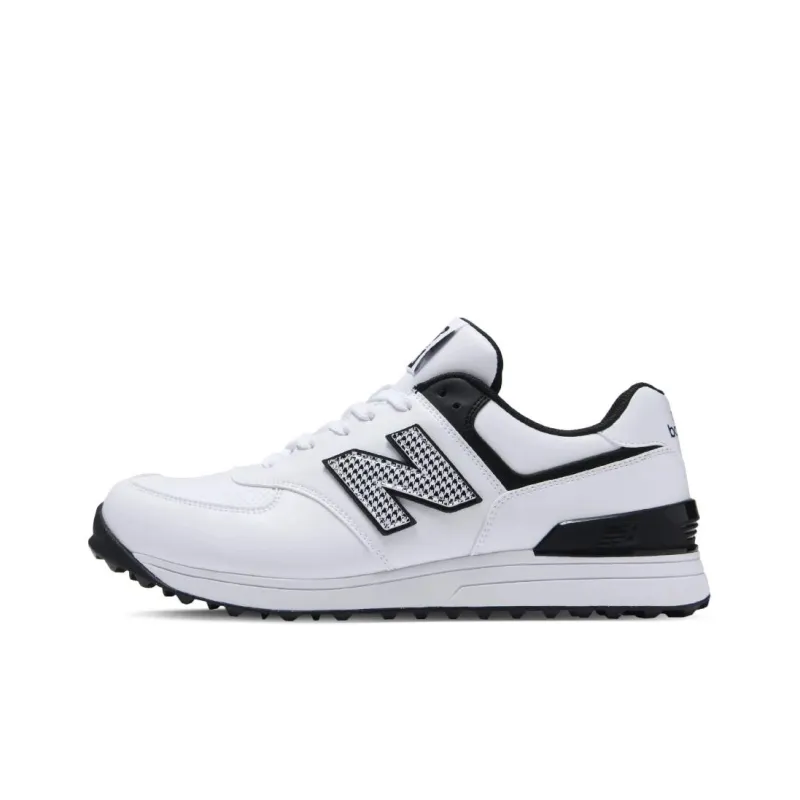 New Balance NB 574 V3 SL M3 Cushioning Anti Slip And Wear Resistant Low Top Golf Shoes Unisex Black White-0