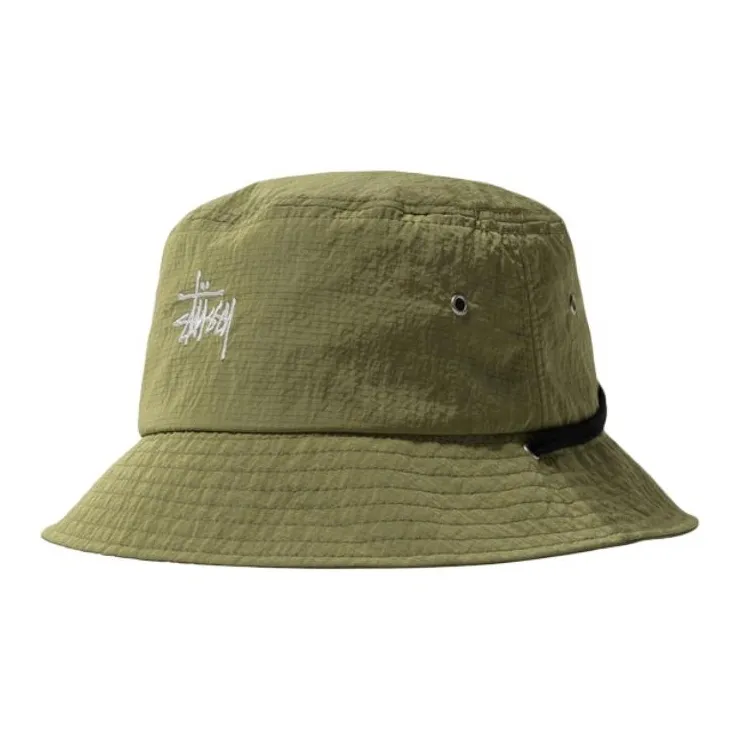 Stussy Polyamide Bucket Hats Unisex Purple/Black/Green-3