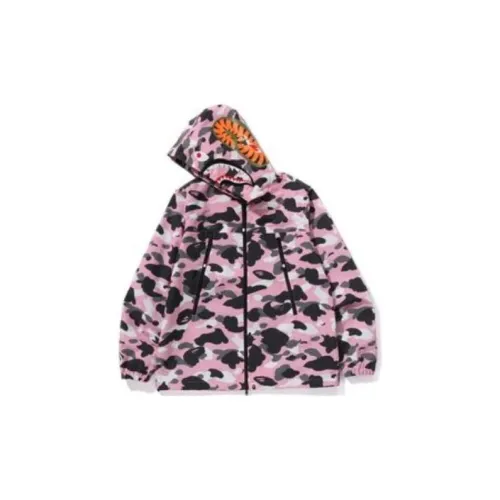 A BATHING APE Jackets Men Pink