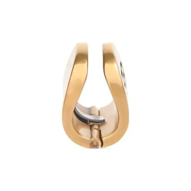 Balenciaga Brass Clip-On Earrings Women's-2