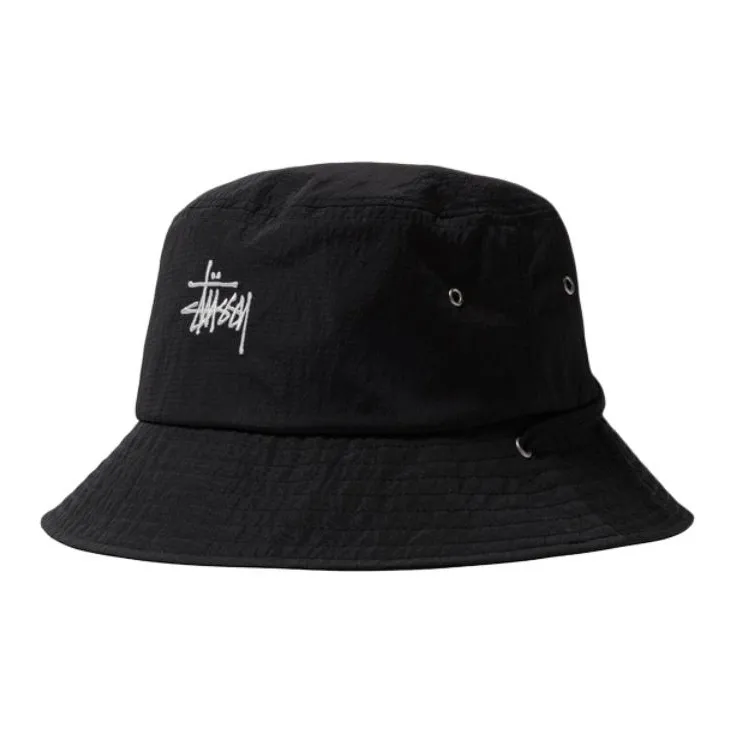 Stussy Polyamide Bucket Hats Unisex Purple/Black/Green-2
