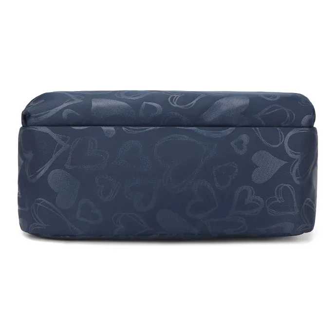 FIDO DIDO Oxford Small Square Bag Shoulder Bag, Crossbody Bag Women's Blue-4