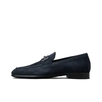 TOD'S Double T Suede Loafers