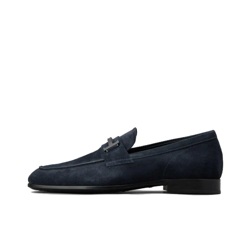 TOD'S Double T Suede Loafers-0