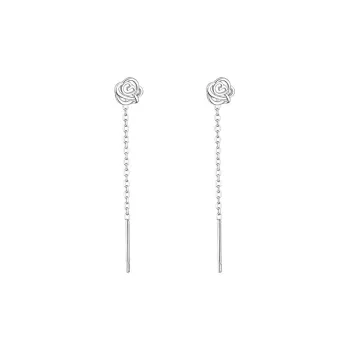 U state 999 Fine Silver Drop Earrings Women's