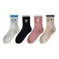 4-Pack, Ecru+Black+Pink+Khaki