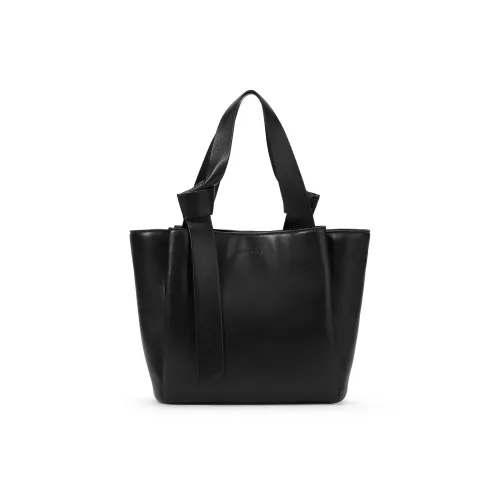 CHARLES&KEITH Synthetic Leather Shoulder Bag Tubas Women's Chalk White/Noir Black