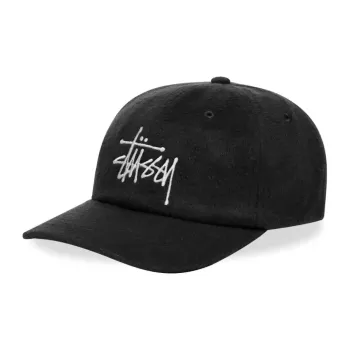 Stussy Polyester Wool Baseball Caps Men's Yellow