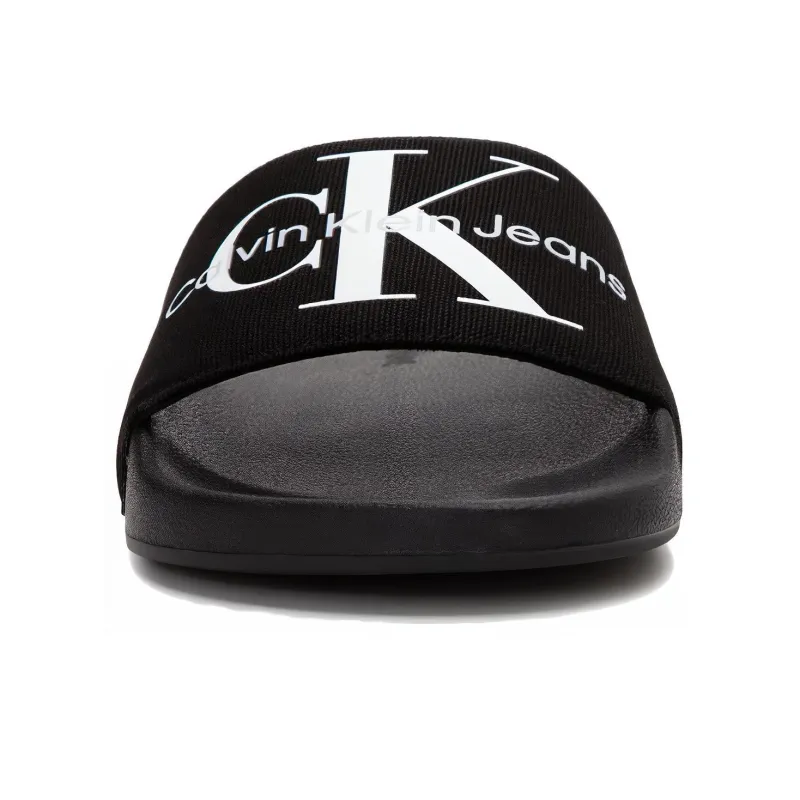 CKJ CALVIN KLEIN JEANS Quick Dry Slide Slippers Men's Black-2